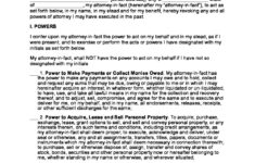 General Power of Attorney Template pdf