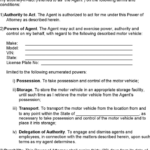 15 Power Of Attorney Forms For California Print Paper