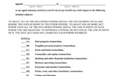 CA Statutory Form Power Of Attorney Complete Legal