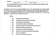 California Durable Power Of Attorney Form In 2020 Power