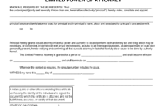 California Power Of Attorney Form Free Templates In PDF