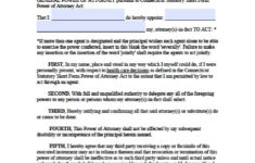 Connecticut Medical Power Of Attorney Form Power Of