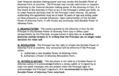 Fillable Utah Durable Power Of Attorney Form Printable Pdf
