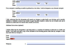 Florida Medical Power Of Attorney Form Power Of Attorney