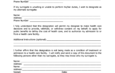 Florida Medical Power Of Attorney PDF Free Printable