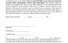 FREE 10 Sample Limited Power Of Attorney Forms In PDF
