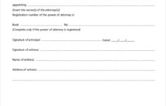 FREE 20 Sample Power Of Attorney Forms In PDF MS Word