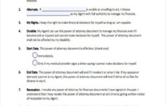 FREE 24 Printable Power Of Attorney Forms In PDF MS Word