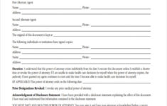 free 24 printable power of attorney forms in pdf ms word 3 FREE 24 Printable Power Of Attorney Forms In PDF MS Word