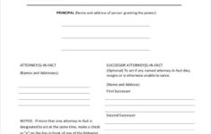 FREE 31 Sample Power Of Attorney Forms In PDF MS Word