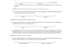 FREE 6 Financial Power Of Attorney Forms In PDF