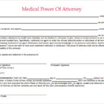 FREE 7 Sample Medical Power Of Attorney Forms In PDF