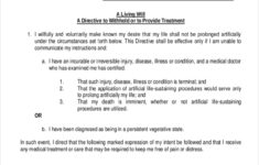 FREE 8 Sample Free Living Will Forms In PDF MS Word