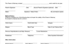 FREE 8 Sample Medical Power Of Attorney Forms In MS Word