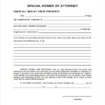 FREE 8 Sample Special Power Of Attorney Forms In PDF MS