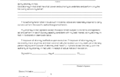 Free Alaska Limited Power Of Attorney Form PDF Word