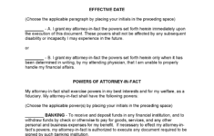 Free Arkansas Power Of Attorney Forms PDF Word