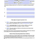 Free California Limited Special Power Of Attorney Form