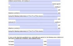 free california minor child power of attorney form pdf Free California Minor Child Power Of Attorney Form PDF