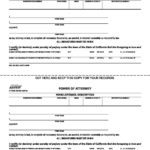 Free California Vehicle Vessel Power Of Attorney Form