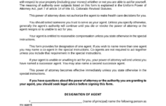 free colorado power of attorney forms pdf eforms Free Colorado Power Of Attorney Forms PDF EForms