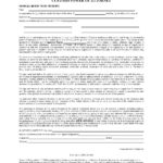 Free Customs Power Of Attorney Form