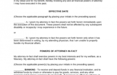 free durable financial power of attorney dpoa form Free Durable Financial Power Of Attorney DPOA Form