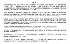 Free Durable Power Of Attorney For Banking Transactions