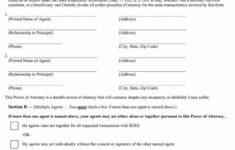 Free Fillable Pennsylvania Power Of Attorney Form PDF