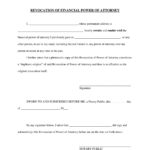 Free Fillable Revocation Power Of Attorney Form PDF