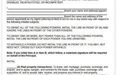 Free Florida Durable General Power Of Attorney Form PDF