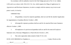 Free Florida Minor Child Power Of Attorney Form PDF EForms