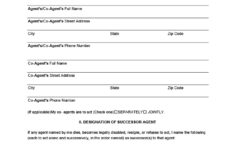 Free Florida Power Of Attorney Forms Durable Medical