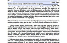 Free Florida Power Of Attorney Forms In Fillable PDF 9