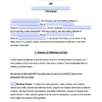 Free General Financial Power Of Attorney Forms PDF WORD