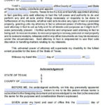 Free General Power Of Attorney Texas Form Adobe PDF