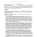 Free Illinois General Power Of Attorney Form PDF Word