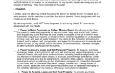 Free Illinois General Power Of Attorney Form PDF Word