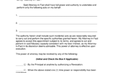 free limited special power of attorney forms pdf Free Limited Special Power Of Attorney Forms PDF