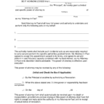 Free Limited Special Power Of Attorney Forms PDF