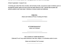 Free Minnesota Power Of Attorney Forms PDF Word