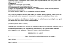 Free Ohio Power Of Attorney Forms PDF Word Downloads