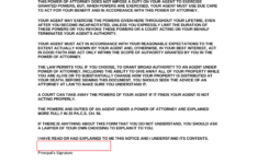 Free Pennsylvania Durable Financial Power Of Attorney