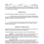Free Power Attorney Form Free Power Of Attorney Forms Word