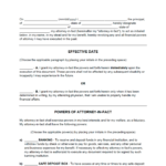 Free Power Of Attorney Forms PDF Word