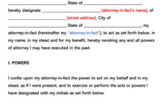 free power of attorney poa forms by state word pdf 2 Free Power Of Attorney POA Forms by State Word PDF
