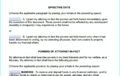 Free Printable Power Of Attorney Form California Free