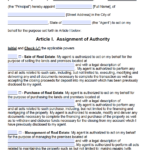 Free Real Estate Power Of Attorney New York Form PDF Word