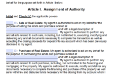 free real estate power of attorney new york form pdf word Free Real Estate Power Of Attorney New York Form PDF Word