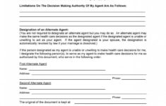Free Texas Medical Power Of Attorney Form PDF Template